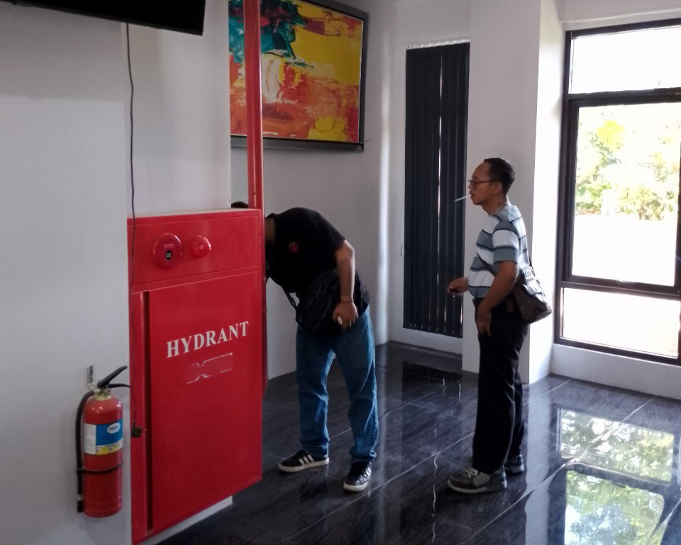 PT Wahana Tunggal Group Laksanakan Survei Sistem Hydrant di Mess Pemda Ciamis